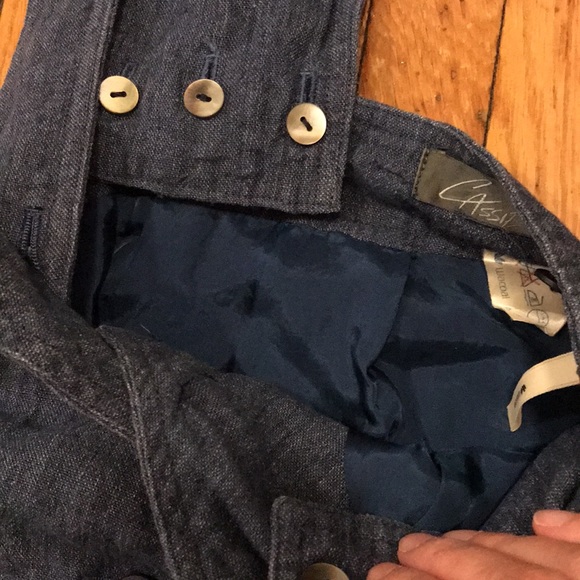 Vintage denim pinafore dress - Picture 9 of 12